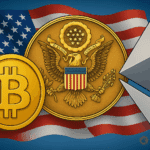 The SEC approves in-kind creation/redemption for BTC and ETH ETFs via Nasdaq, CBOE, and NYSE — aligning crypto ETFs with traditional commodity models.
