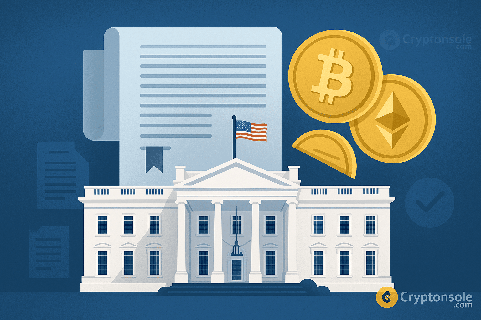 White House releases 168-page crypto policy report proposing new laws, tax guidance, and a U.S. digital asset reserve to shape the future of regulation.