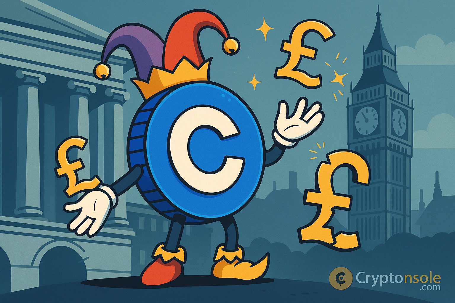 Coinbase releases satirical ad on UK economy, highlighting high living costs and inequality. Mixed reactions spark online debate on real financial issues.