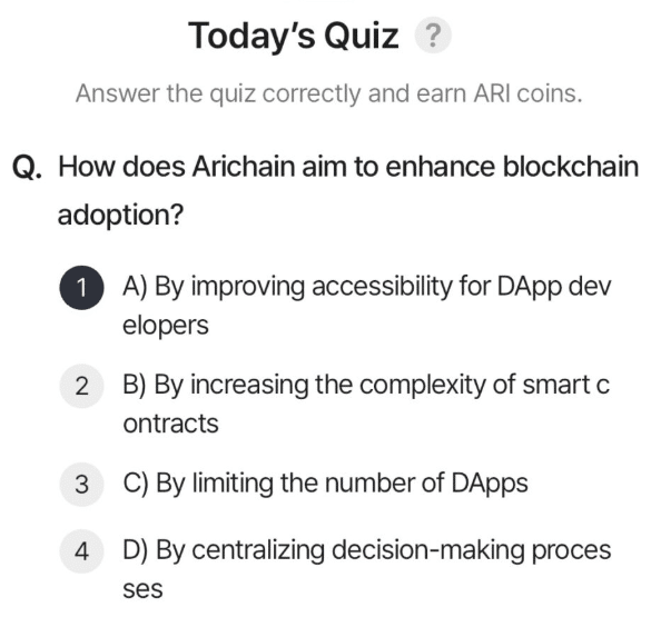 ARI Wallet Daily Quiz Answer 24 July 2025