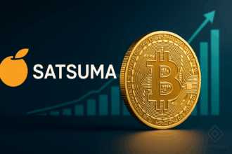Satsuma raises $218M in oversubscribed round, accepts 1,097 BTC. Major backing highlights rising UK interest in Bitcoin treasuries.