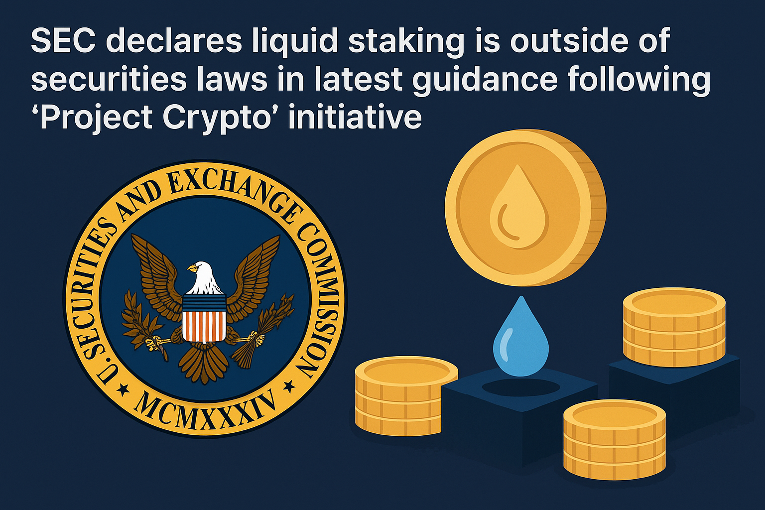 SEC states liquid staking isn’t a securities activity. This move, under Project Crypto, may boost Ethereum ETF approvals and ease rules for DeFi platforms.
