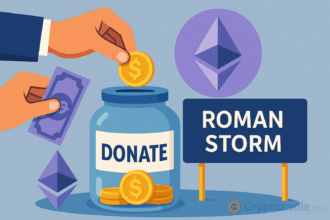 Ethereum Foundation pledges $500K match to aid Roman Storm’s legal fight, a case that could set precedent for developer rights.