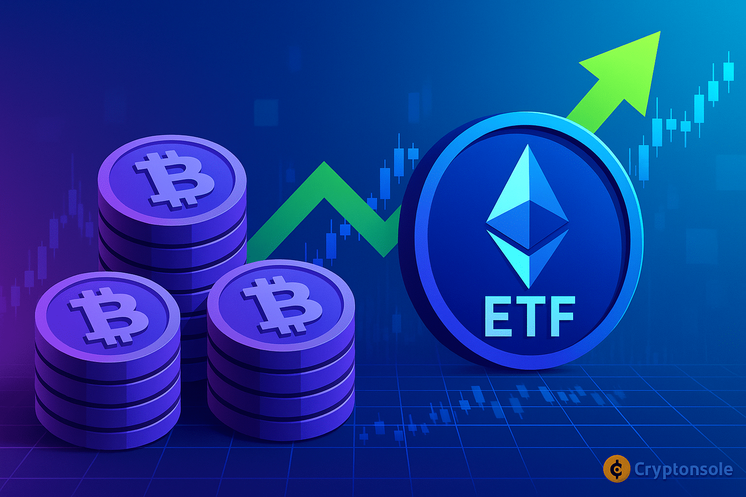 Ethereum ETFs saw $307M in inflows, beating Bitcoin’s $81M. BlackRock and Fidelity led as institutional investors rotate capital into Ethereum