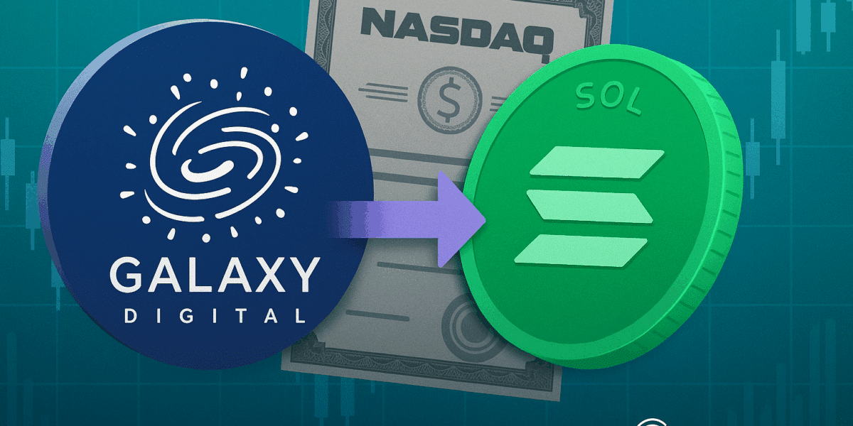 Galaxy Digital has tokenized its Nasdaq-listed shares on Solana via Superstate’s Opening Bell, marking a milestone in real-world asset tokenization.