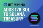 BIT Mining boosts SOL holdings by 17,221, total Solana treasury surpasses 44,000 SOL