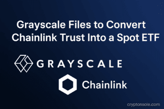 Grayscale files to convert Chainlink Trust into a spot ETF “GLNK” on NYSE Arca