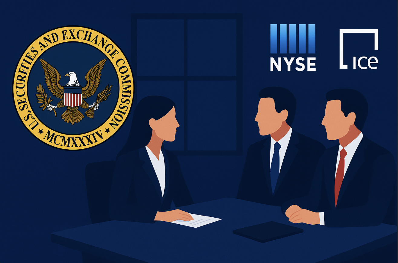 SEC Crypto Task Force Meets with NYSE & ICE to Discuss Derivatives and Tokenized Equities
