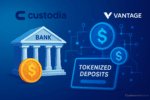 Custodia Bank and Vantage Bank launch blockchain platform for tokenized deposits, enabling banks to work with stablecoins