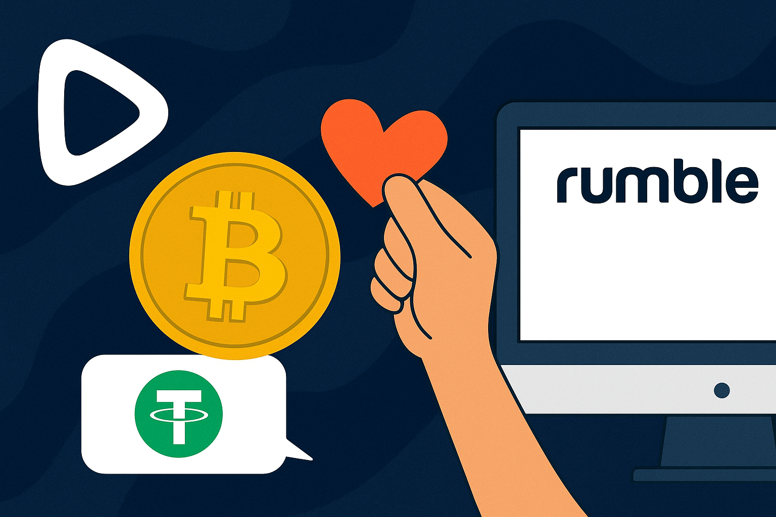 Rumble Inc. to Launch Bitcoin Tipping Feature with Tether Limited for Creators — Rollout Expected Early to Mid-December