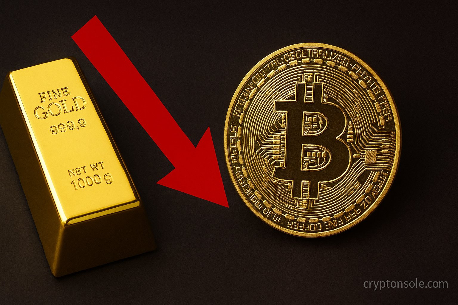 Gold’s record-high rally is stalling — analysts say capital rotation could fuel Bitcoin’s next leg up