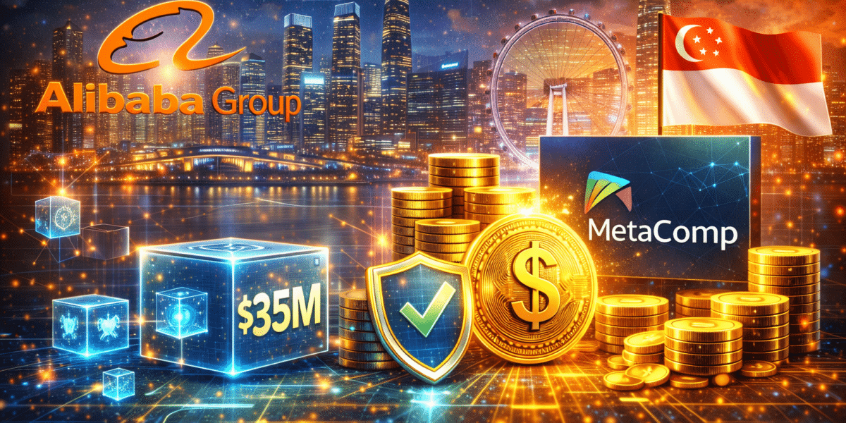 Alibaba Joins $35 Million Fundraise for Singapore-Based Stablecoin and RWA Platform MetaComp