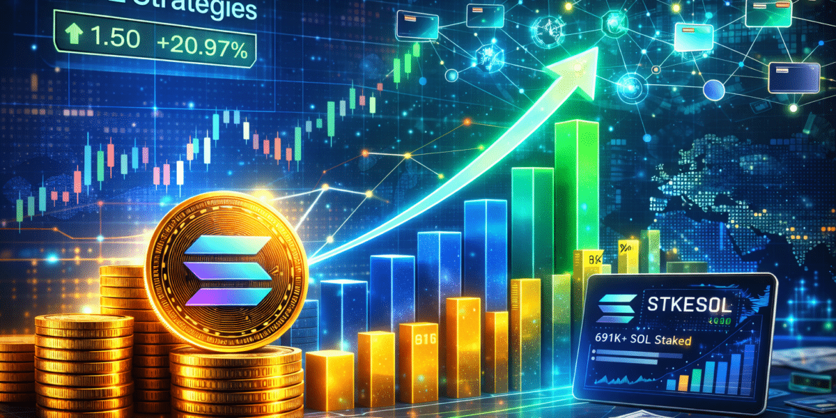 SOL Strategies Shares Jump Nearly 21% as Validator Network Growth Boosts Staking Revenue