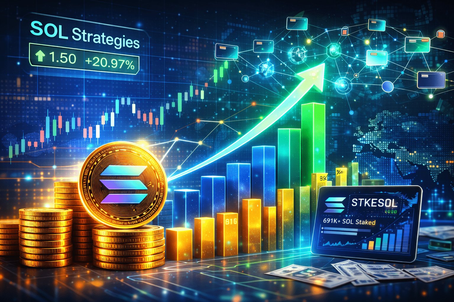 SOL Strategies Shares Jump Nearly 21% as Validator Network Growth Boosts Staking Revenue