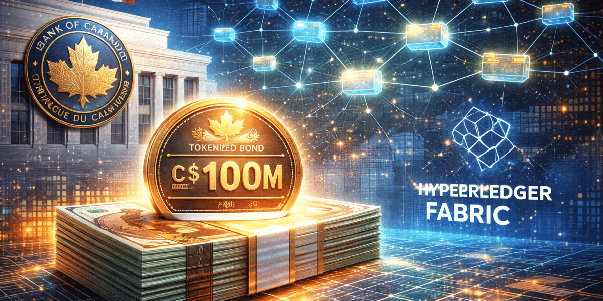 Bank of Canada Completes Project Samara Tokenization Pilot Using $100M Bond on Hyperledger Fabric